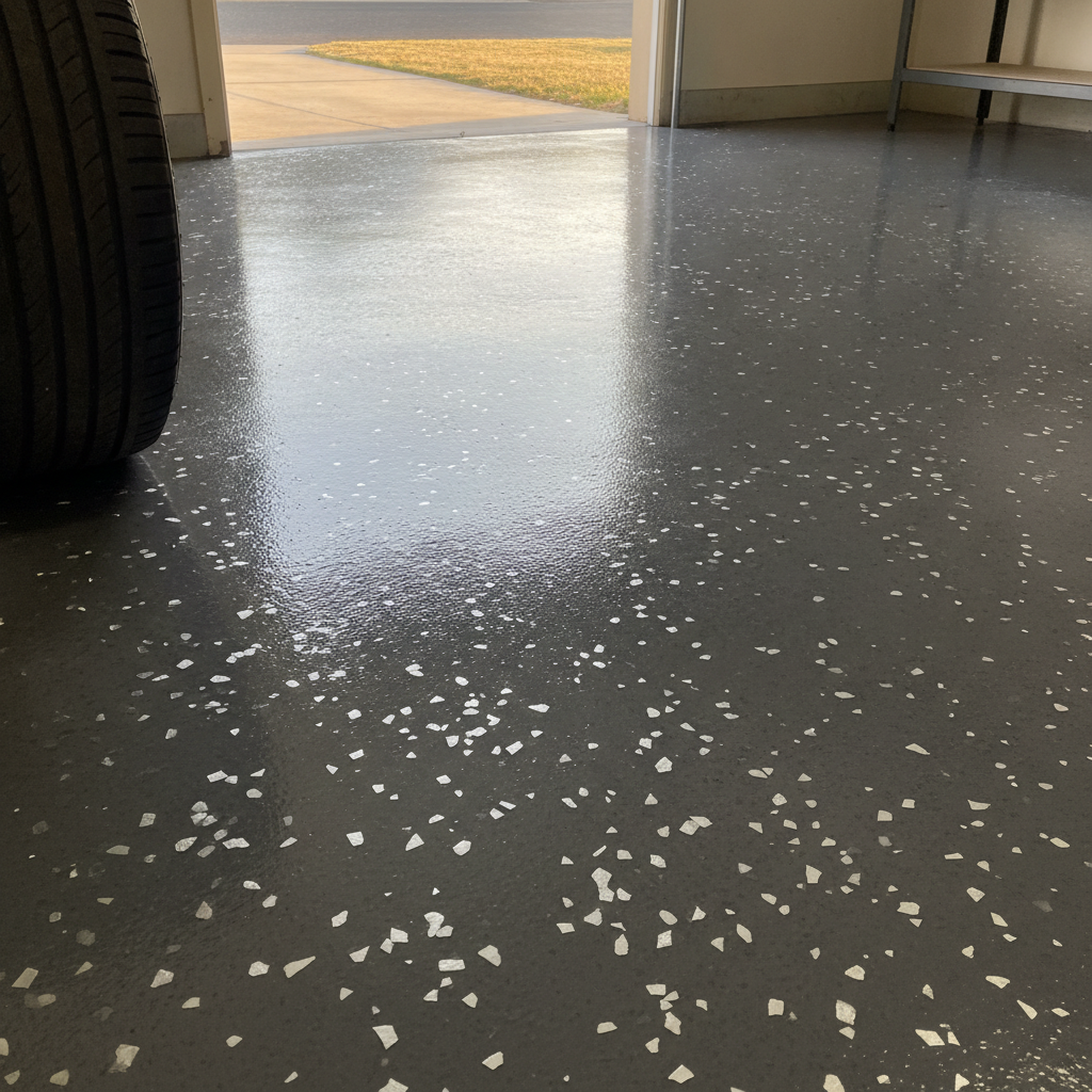 Concrete Floor Coating in Sunbury: Options for Garages and Driveways