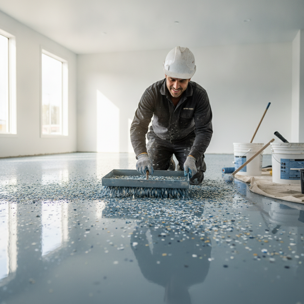 Epoxy Flake Floors in Sunbury: Styles, Costs and Local Installer