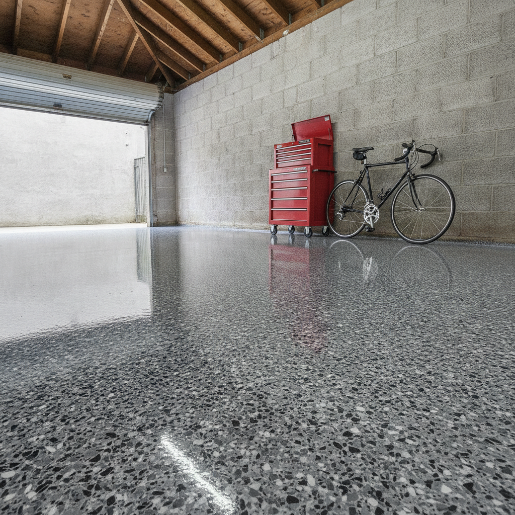 Epoxy Flake Flooring in Brunswick: Styles and Costs for Local Garages