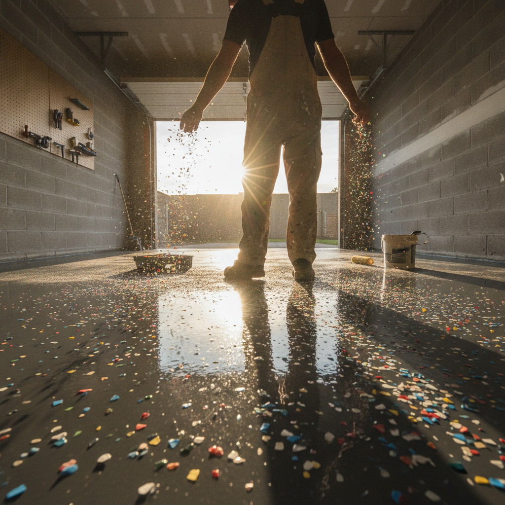Epoxy Flake Flooring in Epping: Colours, Cost and What to Expect