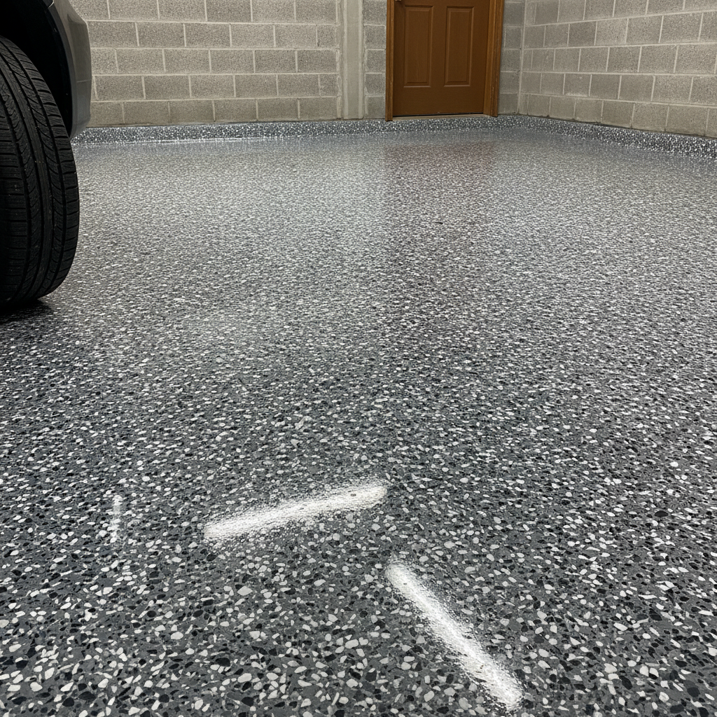 Epoxy Flake Flooring in Essendon: Colours, Costs and Local Installer