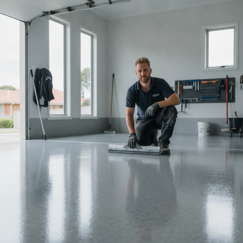 Epoxy Garage Floors in Sunbury: What Homeowners Need to Know