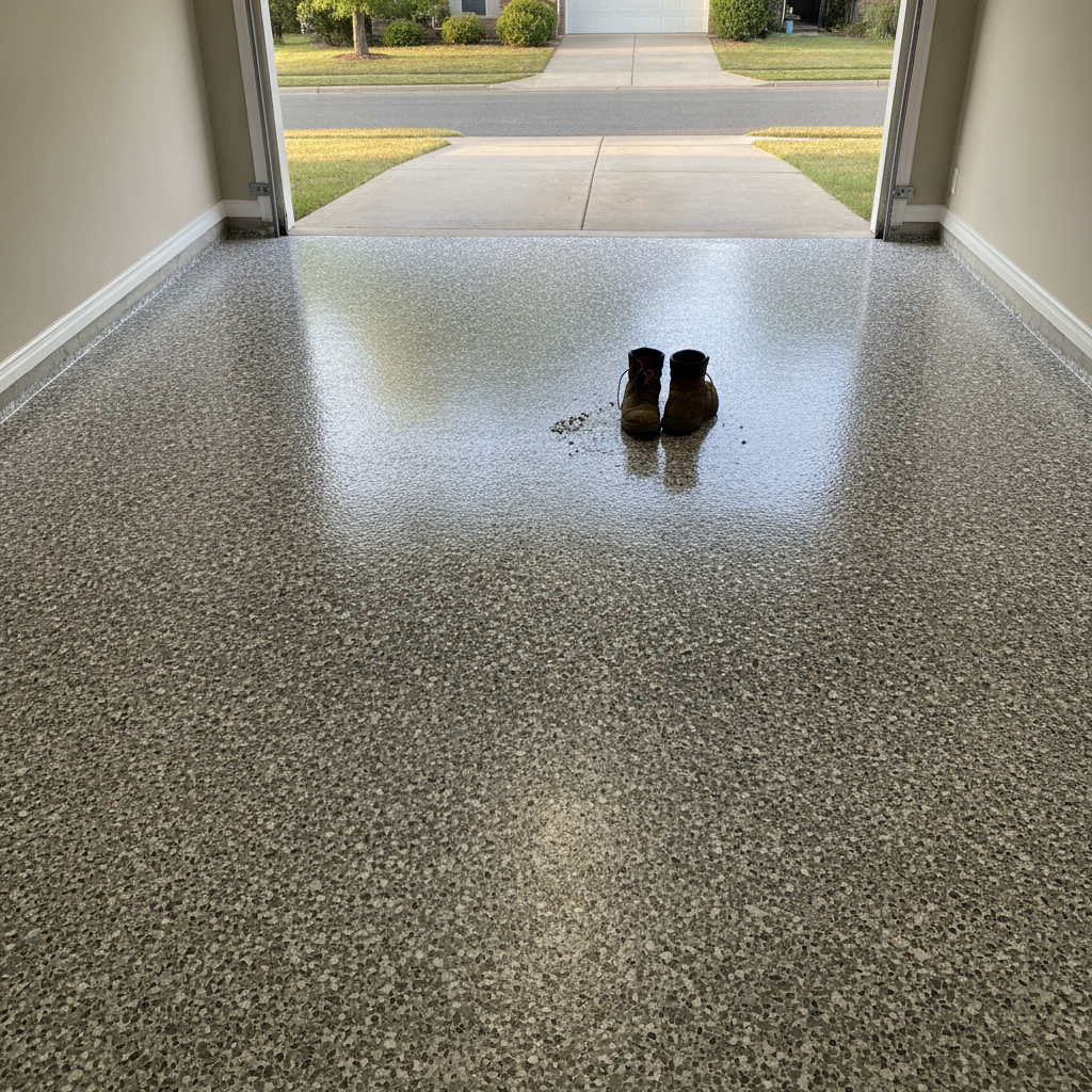 Garage Floor Coating in Preston: Epoxy Options for Local Homes