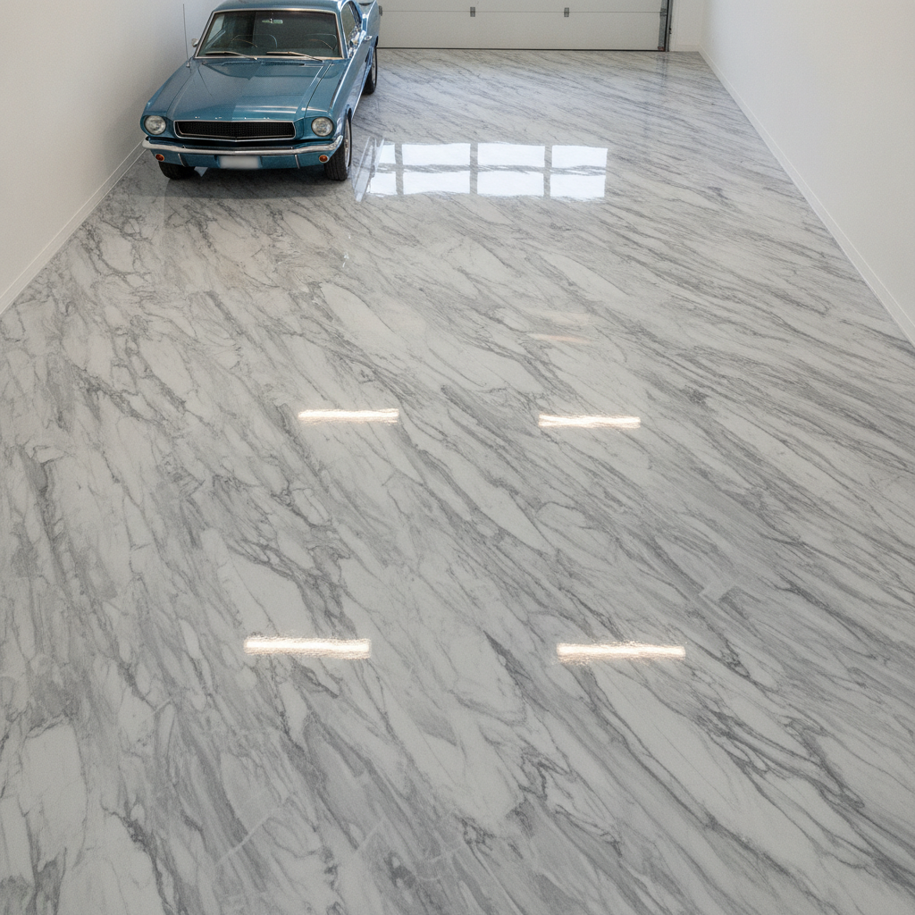 Marble Epoxy Floors: Can You Get the Look in a Melbourne Garage?