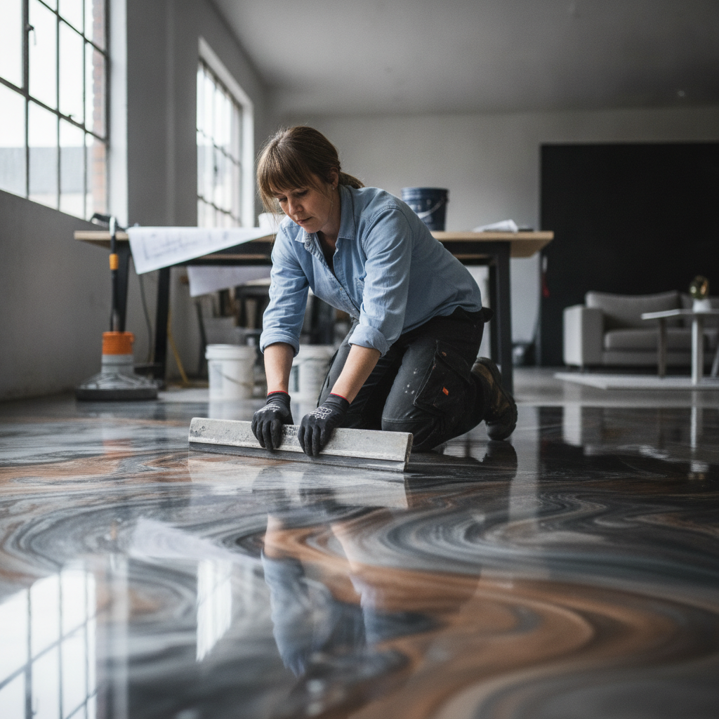 Metallic Epoxy Floors Melbourne: Commercial & Residential Guide
