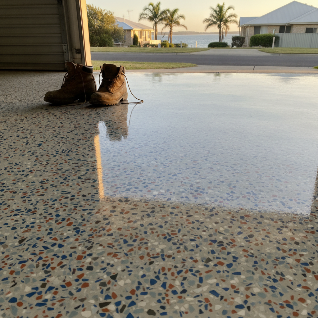 Concrete Floor Coating in Williamstown: Protecting Your Slab Near the Bay