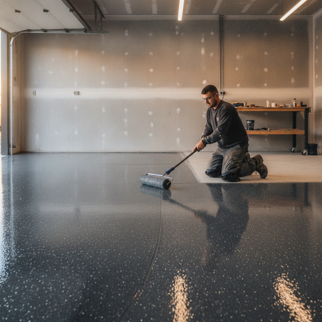 How Epoxy Coating Transforms a Garage Floor: Step-by-Step