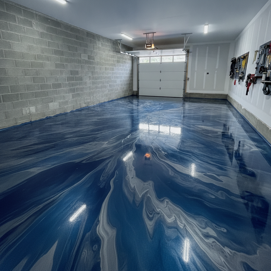 Metallic Epoxy Garage Floors: What Melbourne Homeowners Should Know