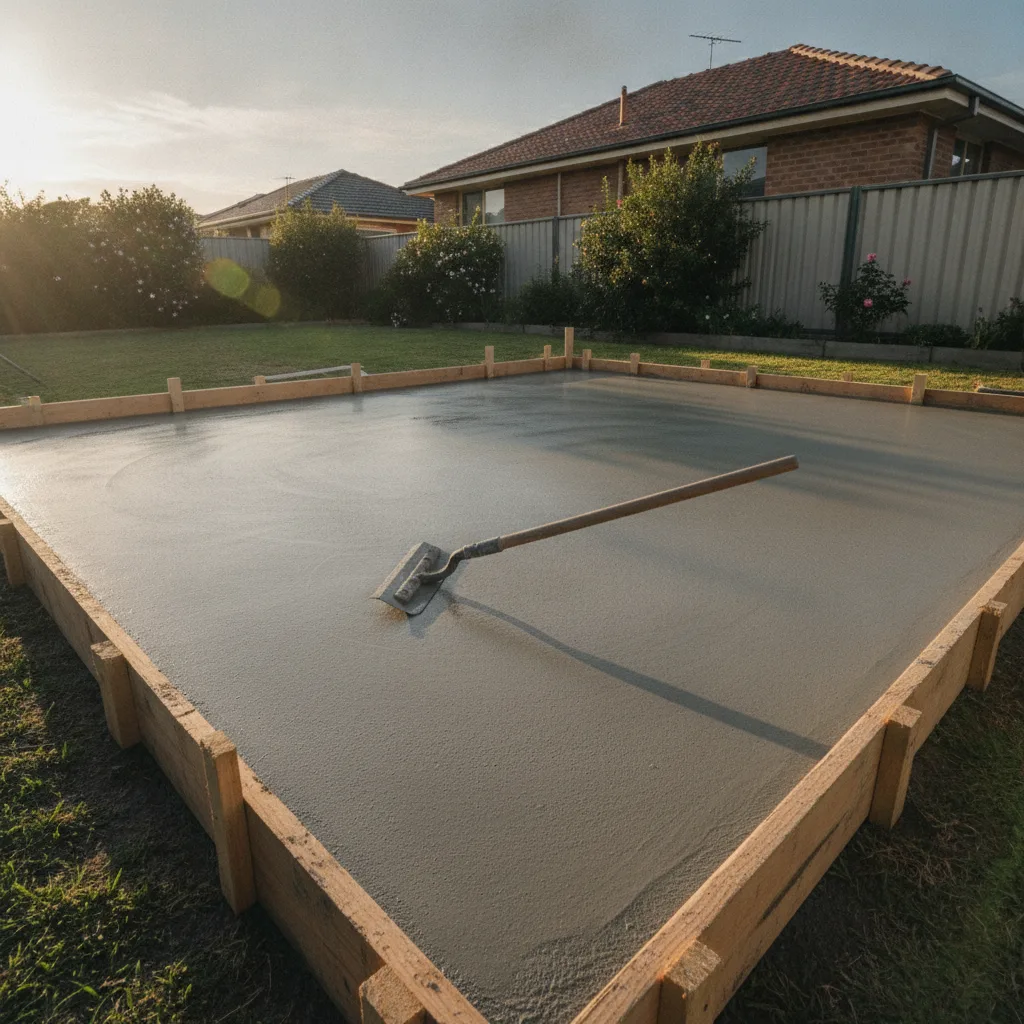 Concrete Floors for Sheds in Melbourne: What You Need to Know