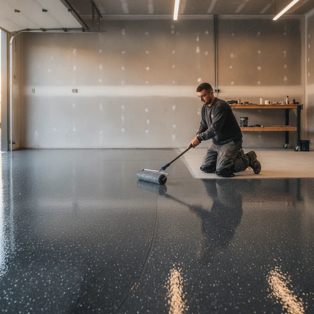 How Epoxy Coating Transforms a Garage Floor: Step-by-Step