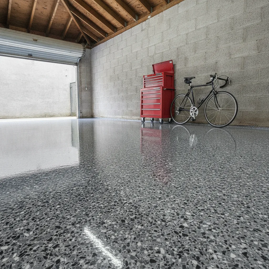 Epoxy Flake Flooring in Brunswick: Styles and Costs for Local Garages