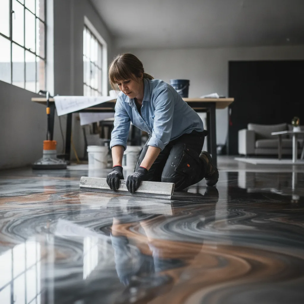 Metallic Epoxy Floors Melbourne: Commercial & Residential Guide